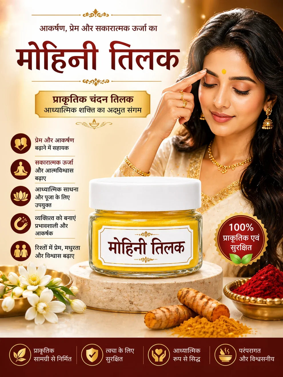 सिद्ध |Mohini Tilak | मोहिनी तिलक attract men, women / मनचाहा प्यार पाएं